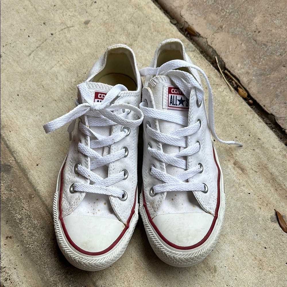 Converse Kids White Sneakers
